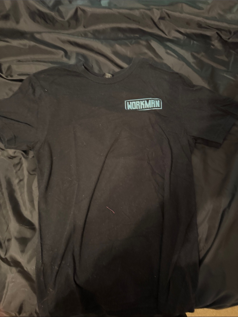 Men's Black Logo Crewneck T-Shirt